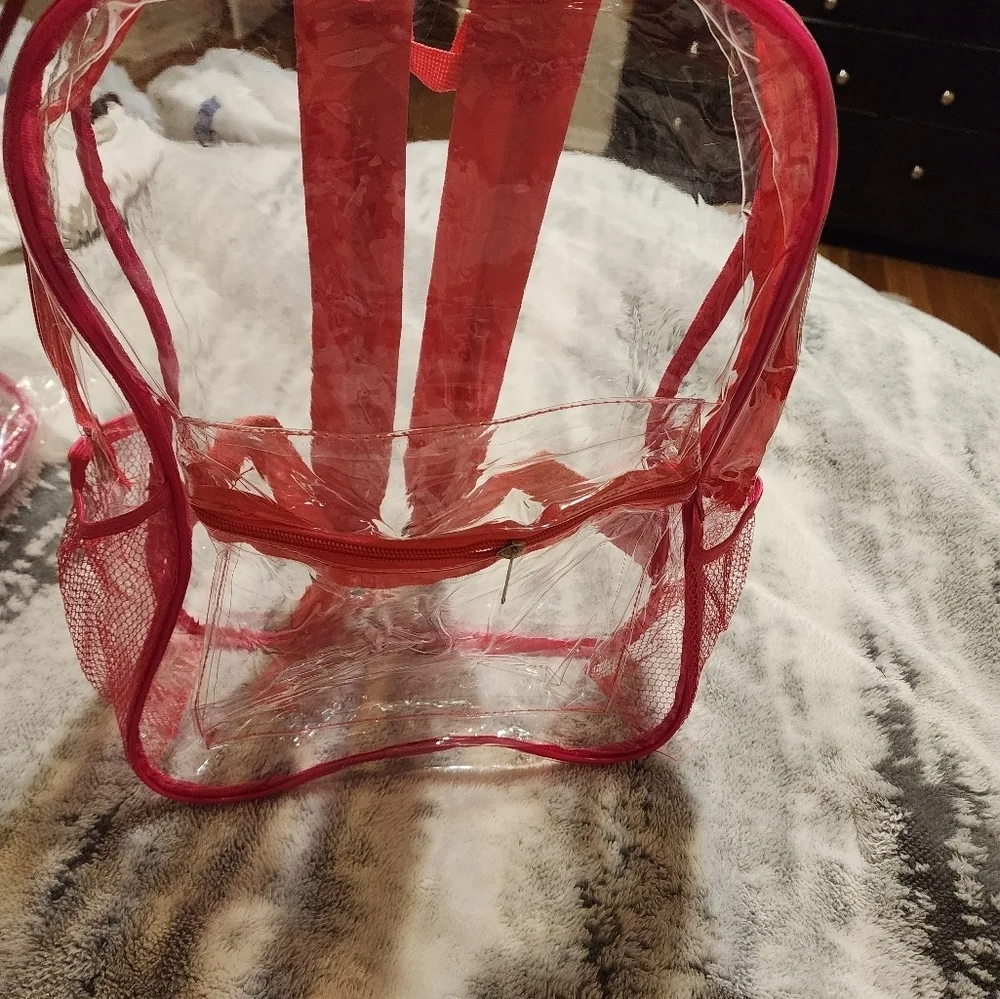 DD - Heavy Duty Clear Backpack